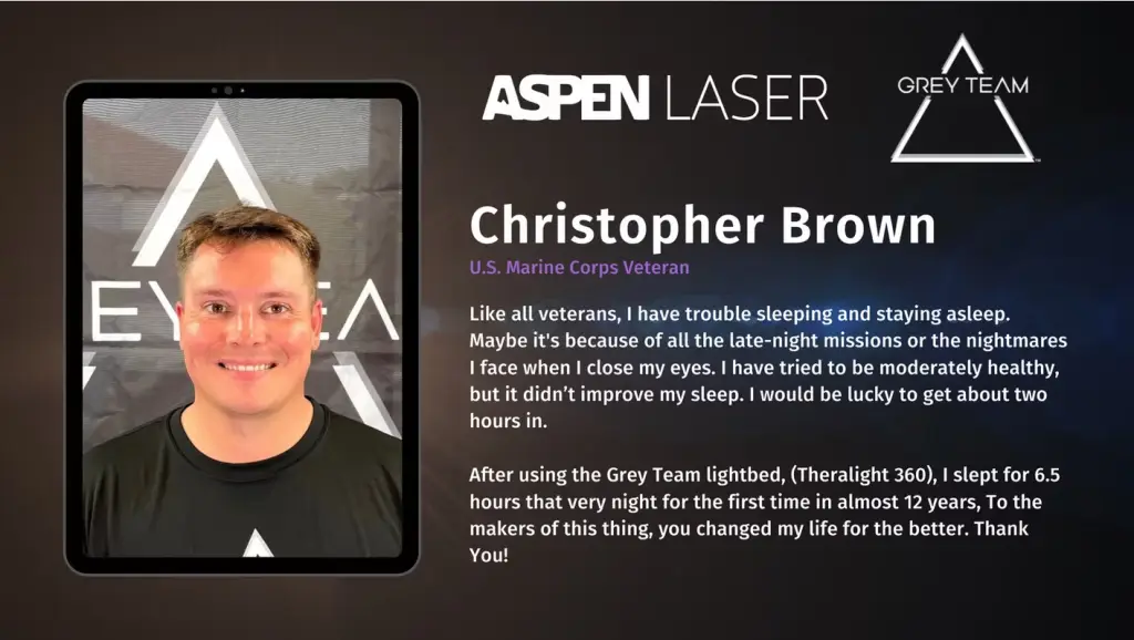 Testimonials_Theralight_Christopher Brown